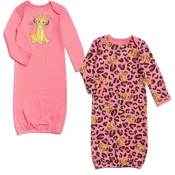 Disney 101 Dalmations Lion King Patch Simba Baby Girls 2 Pack Sleeper Gowns Newborn -Family Trends Shop GUEST 0799f154 a03d 40ab 8e93 e53ff31619cc