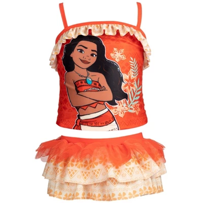 Disney Moana Girls Tankini Top And Skirt Little Kid To Big Kid 9 Disney Moana Girls Tankini Top And Skirt Little Kid To Big Kid - Image 9