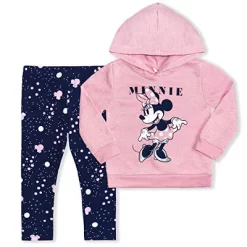 Disney Girl's 2-Pack Minnie Mouse Hooded Graphic Sweatshirt And Patterned Legging Pant Set For Kids -Family Trends Shop GUEST 0b7d870b 4224 433c 82dc 392c98e53721