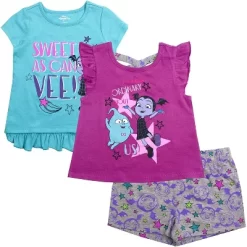 Disney Girl's 3-Pack Fancy Nancy Short Set With Tee, Tank Top And Print Shorts For Toddlers -Family Trends Shop GUEST 0c60503f 7410 4bbe bda7 802c8137b9f8