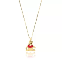 Disney Winnie The Pooh Gold-Plated Sterling Silver With Winnie The Pooh Pendant, 18'' -Family Trends Shop GUEST 121aebd3 aa9c 490d ac6e fcb6ec4030e3