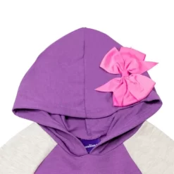 Disney Zombies () French Terry Sequin Hoodie Purple -Family Trends Shop GUEST 1749b0d3 5d02 4388 8628 887559611d6a