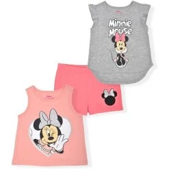 Disney Girl's 3-Pack Fancy Nancy Short Set With Tee, Tank Top And Print Shorts For Toddlers -Family Trends Shop GUEST 22726910 6f04 46bf b252 ce80ab2fbc65