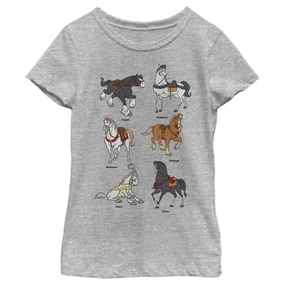 Girl's Disney Favorite Horse Characters T-Shirt 4 Girl's Disney Favorite Horse Characters T-Shirt - Image 4