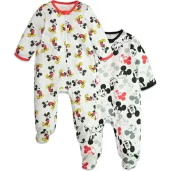 Disney Mickey Mouse Baby 2 Pack Zip Up Sleep N' Play Coveralls Newborn To Infant 8 Disney Mickey Mouse Baby 2 Pack Zip Up Sleep N' Play Coveralls Newborn To Infant -Family Trends Shop GUEST 22dc51b7 38ca 406c b564 415f99936556