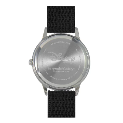 Boys' Disney Pluto Stainless Steel Time Teacher Watch - Black 3 Boys' Disney Pluto Stainless Steel Time Teacher Watch - Black - Image 3