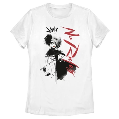 Disney Women's Cruella No Rules Fashion Sketch T-Shirt 4 Disney Women's Cruella No Rules Fashion Sketch T-Shirt - Image 4