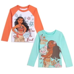 Disney Moana Girls 2 Pack T-Shirts Little Kid -Family Trends Shop GUEST 2ac5a9de 7e0a 48f9 9981 5d2d8234b541 1