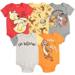 Disney Mickey Mouse Lion King Winnie The Pooh Pixar Toy Story Finding Nemo Baby 5 Pack Bodysuits Newborn To Infant -Family Trends Shop GUEST 2b422078 a714 4520 ab90 1a5cc9858c18
