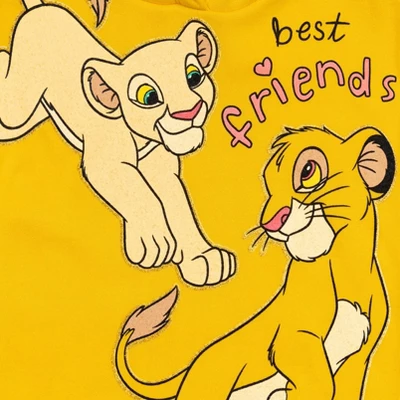 Disney Lion King Simba Baby Girls Fleece Pullover Hoodie & Leggings 5 Disney Lion King Simba Baby Girls Fleece Pullover Hoodie & Leggings - Image 5