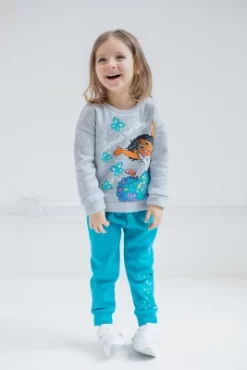 Disney Encanto Mirabel Girls Fleece Sweatshirt And Pants Set Little Kid To Big Kid