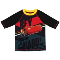 Disney Pixar Cars Lightning McQueen Rash Guard And Swim Trunks Outfit Set Toddler To Little Kid -Family Trends Shop GUEST 2f7ca69a 0f5c 41d9 898c 17fe53bc064f