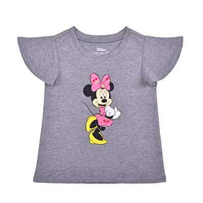 Disney Girls' 3-Pack So Sweet Minnie Mouse Ruffle Sleeve Tee, Bow Strap Sleeveless Shirt And Casual Shorts Set For Kids 4 Disney Girls' 3-Pack So Sweet Minnie Mouse Ruffle Sleeve Tee, Bow Strap Sleeveless Shirt And Casual Shorts Set For Kids - Image 4