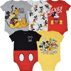 Disney Mickey Mouse Lion King Winnie The Pooh Pixar Toy Story Finding Nemo Baby 5 Pack Bodysuits Newborn To Infant -Family Trends Shop GUEST 352631c0 bc01 4a3e bd80 c0fe85b73890