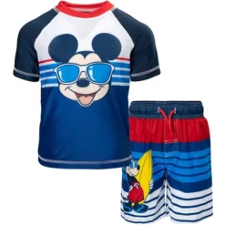 Disney Mickey Mouse Rash Guard And Swim Trunks Outfit Set Infant To Toddler 18 Disney Mickey Mouse Rash Guard And Swim Trunks Outfit Set Infant To Toddler -Family Trends Shop GUEST 37f6ddad c8ba 4c64 ab8f 55a77c1a3618