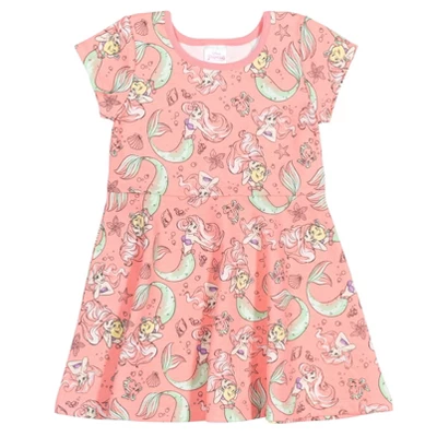 Disney Princess Ariel Girls Dress Little Kid To Big Kid 1 Disney Princess Ariel Girls Dress Little Kid To Big Kid