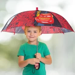 Disney Lightning McQueen Or Mickey Mouse Boy's Umbrella- Age 3-6