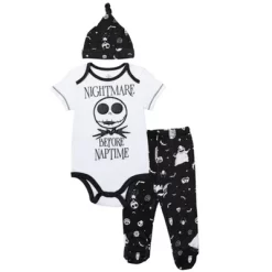 Disney Nightmare Before Christmas Zero Oogie Boogie Jack Skellington Baby Bodysuit Pants And Hat 3 Piece Outfit Set Newborn To Infant -Family Trends Shop GUEST 3b11979c e54e 4730 8013 ae6e79ca725d