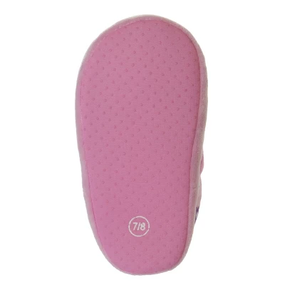 Disney Kids Girl's Minnie Mouse Slippers - Plush Lightweight Warm Comfort Soft Aline House Slippers – Fuchsia Pink (size 5-12 Toddler-Little Kid) 6 Disney Kids Girl's Minnie Mouse Slippers - Plush Lightweight Warm Comfort Soft Aline House Slippers – Fuchsia Pink (size 5-12 Toddler-Little Kid) - Image 6