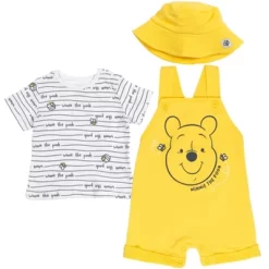 Disney Tigger Winnie The Pooh Baby French Terry Short Overalls T-Shirt And Hat 3 Piece Outfit Set Newborn To Infant -Family Trends Shop GUEST 3c1b13a2 19e4 472d 92cb 04123a1a3972