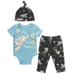 Disney Pixar Monsters Inc. Mike Mickey Mouse Baby Bodysuit Pants And Hat 3 Piece Outfit Set Newborn To Infant -Family Trends Shop GUEST 3f7e68d0 e22e 4271 9eb5 d0213a9e88d4