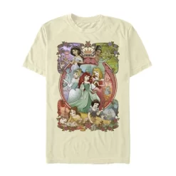 Men's Disney Princesses Vintage Collage T-Shirt -Family Trends Shop GUEST 401a0dc5 461e 45b1 a09f 672f99cc574e