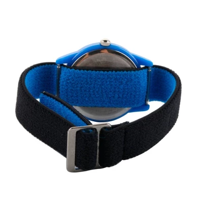 Boys' Disney Moana, Maui Blue Plastic Time Teacher Watch - Black And Blue 2 Boys' Disney Moana, Maui Blue Plastic Time Teacher Watch - Black And Blue - Image 2