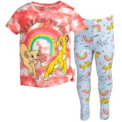 Disney Vampirina Raya And The Last Dragon Princess Lion King Winnie The Pooh Sisu Simba Girls T-Shirt And Leggings Outfit Set Little Kid To Big Kid -Family Trends Shop GUEST 4282dedf 6e09 495b 8970 8b31e7c97797
