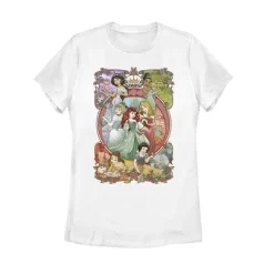 Women's Disney Princesses Vintage Collage T-Shirt 7 Women's Disney Princesses Vintage Collage T-Shirt -Family Trends Shop GUEST 42fef843 581c 4e5b b809 5270db4615cd