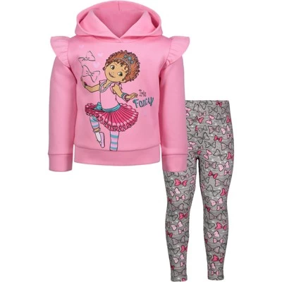 Disney Fancy Nancy Girls Fashion Pullover Fleece Hoodie & Leggings 11 Disney Fancy Nancy Girls Fashion Pullover Fleece Hoodie & Leggings - Image 11