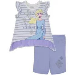 Disney Frozen Princess Anna Elsa Baby Girls T-Shirt And Shorts Outfit Set - Little Kid -Family Trends Shop GUEST 44a06652 e619 4aa5 a3b5 16cd4f7fa369