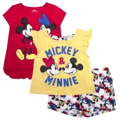 Disney Girl's 3-Pack Fancy Nancy Short Set With Tee, Tank Top And Print Shorts For Infants -Family Trends Shop GUEST 45677938 ad64 4db2 83b5 8a12c2d15325