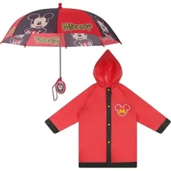 Disney Mickey Mouse Boys Umbrella With Matching Raincoat Set, Kids Ages 2-7 -Family Trends Shop GUEST 46f09586 b254 4624 abe7 fb5bcecc1c9c