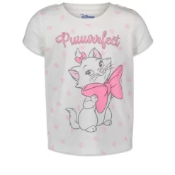 Disney Classics Lady And The Tramp Girls 3 Pack Graphic T-Shirts Toddler