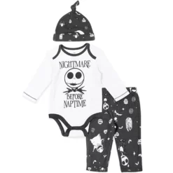 Disney Nightmare Before Christmas Zero Sally Jack Skellington Baby Bodysuit Pants And Hat 3 Piece Outfit Set Newborn To Infant 13 Disney Nightmare Before Christmas Zero Sally Jack Skellington Baby Bodysuit Pants And Hat 3 Piece Outfit Set Newborn To Infant -Family Trends Shop GUEST 47e70c8c f191 49e0 8ab7 d5cd70ac5425