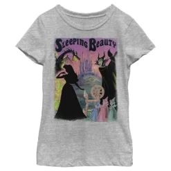 Disney Girl's Sleeping Beauty Silhouettes T-Shirt -Family Trends Shop GUEST 4a7439a6 faf4 47fd a029 29ef77b6f9a3