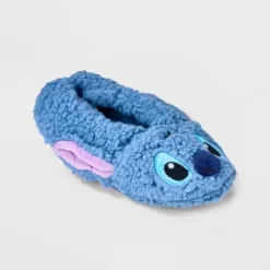 Disney Women's Lilo & Stitch Fluffy Slipper Socks With Grippers - Blue -Family Trends Shop GUEST 4b1f242f 63d8 460b 8574 6c9535a6c0f9