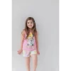 Disney Winnie The Pooh Tank Top Shirt & Mesh Shorts Yellow/Pink