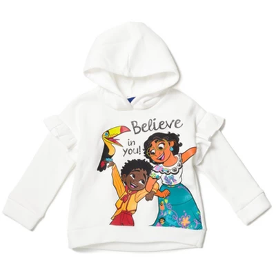 Disney Encanto Mirabel Girls Pullover Fleece Hoodie And Leggings Outfit Set Toddler 1 Disney Encanto Mirabel Girls Pullover Fleece Hoodie And Leggings Outfit Set Toddler