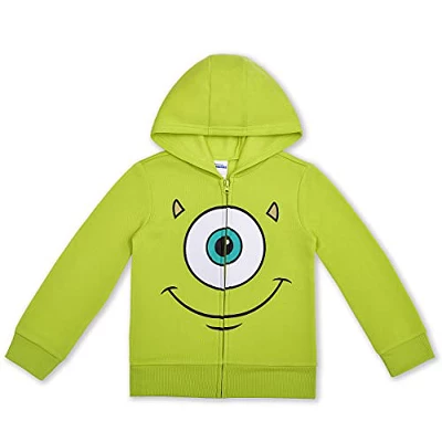 Disney Boy's Monster's Inc 3 Pack Coordinates, Graphic Printed Zip Up Hoodie, T-Shirt, And Joggers Set For Toddler 5 Disney Boy's Monster's Inc 3 Pack Coordinates, Graphic Printed Zip Up Hoodie, T-Shirt, And Joggers Set For Toddler - Image 5