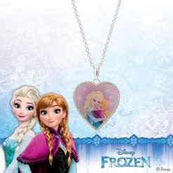 Disney Womens Frozen II Silver Plated Frozen Necklace With Embracing Elsa And Anna Heart Pendant Jewelry -Family Trends Shop GUEST 4ef2390c 2835 40f8 be00 7eaa2ae4d965