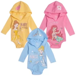 Disney Princess Disney Cinderella Princess Belle Princess Ariel Baby Girls 3 Pack Bodysuits Newborn To Infant 22 Disney Princess Disney Cinderella Princess Belle Princess Ariel Baby Girls 3 Pack Bodysuits Newborn To Infant -Family Trends Shop GUEST 5326d629 4dc6 423c b721 644f1b6b37ff
