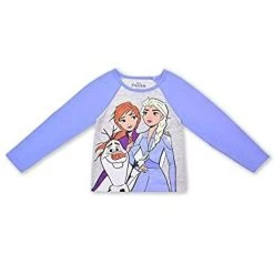 Disney Girl's Frozen Elsa, Anna, And Olaf 2 Piece Graphic Printed Long Sleeve Tee Shirt And Jogger Pants For Kids -Family Trends Shop GUEST 56f6d9bc e57f 4cb7 9447 3278c5f7ded4