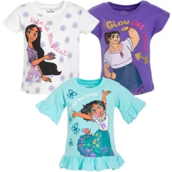 Disney Princess Ariel Snow White Rapunzel Girls 3 Pack T-Shirts Little Kid To Big Kid -Family Trends Shop GUEST 58d4a130 8b4a 4e10 ac7c 7f3bbec5fe5c