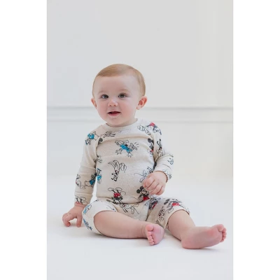 Disney Mickey Mouse Donald Duck Goofy Baby Snap Sleep N' Play Coverall Newborn To Infant 1 Disney Mickey Mouse Donald Duck Goofy Baby Snap Sleep N' Play Coverall Newborn To Infant