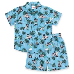 Disney Mickey Mouse Hawaiian Button Down Shirt And Shorts Toddler To Big Kid -Family Trends Shop GUEST 5f28b117 68cd 4dd8 934b ba5c8a46b027