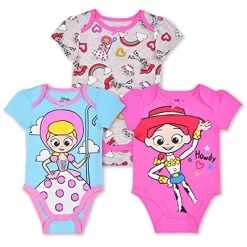 Disney Girl's 3-Pack Toy Story Character Print Baby Bodysuit Creeper Set For Infants -Family Trends Shop GUEST 6065fe17 4b40 4e98 bbb3 4fde9b1f507e