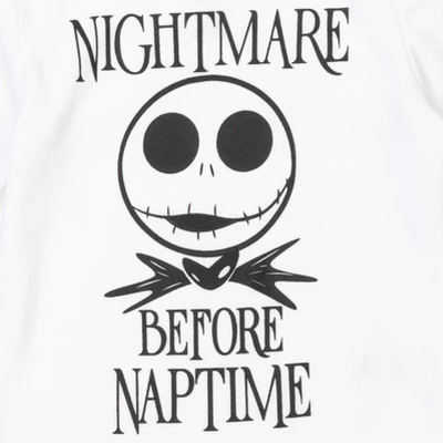 Disney Nightmare Before Christmas Zero Sally Jack Skellington Baby Bodysuit Pants And Hat 3 Piece Outfit Set Newborn To Infant 5 Disney Nightmare Before Christmas Zero Sally Jack Skellington Baby Bodysuit Pants And Hat 3 Piece Outfit Set Newborn To Infant - Image 5