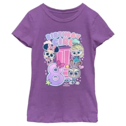 Girl's Doorables Birthday Girl 8 T-Shirt -Family Trends Shop GUEST 614e16b1 02d4 4d4f baf3 bcb60ce5f3e1