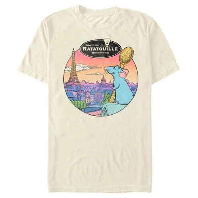 Disney Men's Ratatouille View Of Paris T-Shirt 2 Disney Men's Ratatouille View Of Paris T-Shirt - Image 2